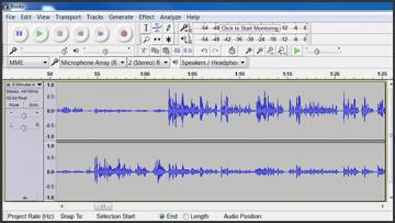 Illustration 560x315 oxplore audacity Audacity interface showing two tracks