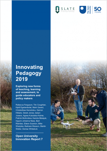 Ip 2019 cover Cover of the Innovation Pedagogy 2019 report